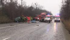 Тежка катастрофа затвори пътя Русе – Бяла (VIDEO) - Videoclip.bg