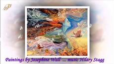 Английска художничка Josephine Wall! ... (music Hilary Stagg) - Videoclip.bg