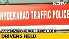Parents Of 26 Minors Jailed In Hyderabad For Letting Their Children Drive - Videolad.com