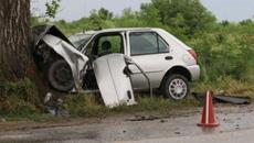 23-годишна жена загина след удар в дърво на пътя Пловдив-Пазарджик - Videoclip.bg
