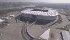 Кадри от дрона! Russia - Drone footage captures Rostov Arena as WC 2018 draws near - Videoclip.bg
