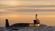 Russian Nuclear Submarine “Yuri Dolgoruky” (K-535) Sub-Sea Launch Four “Bulava” Missile. - Videoclip.bg