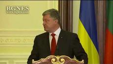 Порошенко благодари за позицията на България в подкрепа на териториалната цялост на страната - Videoclip.bg