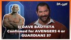 Дали Дейв Баутиста е потвърден за отмъстителите 4 или пазители 3? - Videoclip.bg