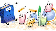 Честит първи учебен ден с Google Doodle First Day of School 2018 - Videoclip.bg