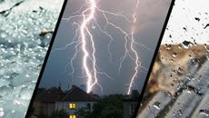 След жегите страховити светкавици и гръмотевици: Бури, порои градушки и наводнения над България - Videoclip.bg