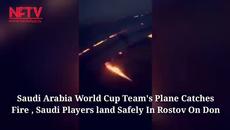 Самолетът на отбора по футбол на Саудитска Арабия се запали от птица над  Rostov On Don - Videoclip.bg