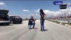 Едно вълнуващо и спиращо дъха предложение за брак! Предложение за брак със седем аудита край Пловдив - Videoclip.bg