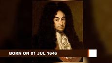 Готфрид Лайбниц е германски философ, математик, дипломат (Gottfried Wilhelm Leibniz) с Google Doodle - Videoclip.bg