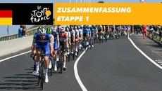 Резюме - Етап 1 - Tour de France 2018 - Videoclip.bg