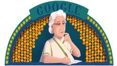 107 години от рождението на Исмат Чутай Ismat Chughtai Google Doodle - Videoclip.bg
