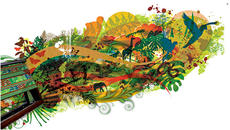 Живот,скрит в джунглата! ... (painting) - Videoclip.bg