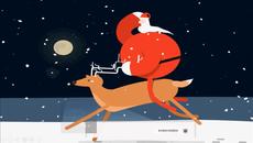 Happy Holidays 2018 (Northern Hemisphere Day 2) Google Doodle Christmas Eve Wishes - Videoclip.bg