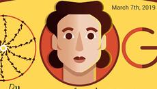 Olga Ladyzhenskaya Google Doodle ওলগা লেডিজেংশাকায়া Ольга Ладыженская ओल्गा लेडीझेनस्काया - Videoclip.bg