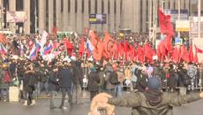 В Русия 6,500 на протест за "Свободен Интернет" в центъра на Москва (Russia Moscow) - Videoclip.bg