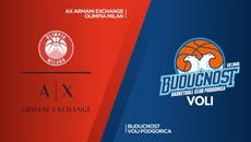 AX Armani Exchange Олимпиада Милано - Buducnost VOLI Подгорица Акценти | - Videoclip.bg