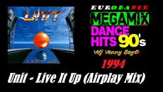 Unit - Live It Up (Airplay Mix) - 1994 - Videoclip.bg