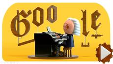 Йохан Себастиан Бах почитаме с Гугъл, Йохан Себастиан Бах Google Doodle - Videoclip.bg