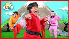 Ryan Ninja Family Kids Song (Official Video) - Videoclip.bg