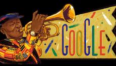 Хю Масекела почитаме с Гугъл днес! Today’s Doodle celebrates Hugh Masekela - Videoclip.bg