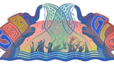 Songkran 2019 - เทศกาลสงกรานต์ปี 2019: Воден фестивал на Тайланд Google Doodle 2019 , 简体中文 , 繁體中文 - Videoclip.bg