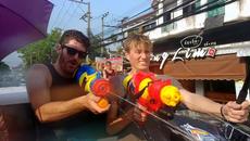 SONGKRAN FESTIVAL Thailand เทศกาลสงกรานต์ปี 2019 Google Doodle Songkran! Фестивала на веселието! - Videoclip.bg