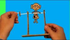 How to make a Cardboard game Toy  Kids' Craft by Devlin Fox - Videoclip.bg