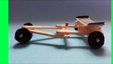How to Make Amazing Rubber Band Powered F1 Racing Car from Matches   Matchbox Car by Devlin Fox - Videoclip.bg
