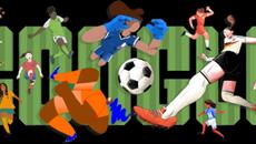 Световно Първенство по Футбол за Жени 2019 with Google Doodle (Women's World Cup football) - Videoclip.bg