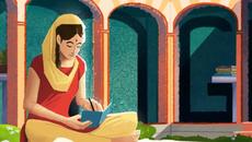 100 години от рождението на индийската писателка Амрита Притам с Гугъл! Amrita Pritam Google Doodle - Videoclip.bg
