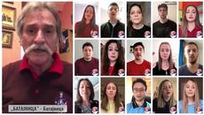 FOLKLORAŠI ŠIROM SVETA - Ovo je Srbija (OFFICIAL VIDEO) - Videoclip.bg