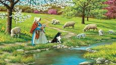 ❀ Лица на пролетта ...  Ernesto Cortazar ... (painting) ❀ - Videoclip.bg