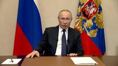 Обръщение на Владимир Путин към нацията за коронавирус (ВИДЕО) - Videoclip.bg