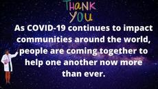 Google Doodle says thank you to coronavirus helpers! Благодарим Ви и от България! - Videoclip.bg