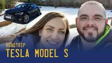 Пътуване с Tesla Model S из България - Videoclip.bg