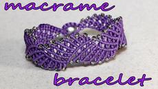 МАКРАМЕ БРАСЛЕТ. MACRAME BRACELET - Videoclip.bg