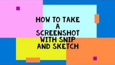 DekoTV - How to take screenshots with Windows 10 Snip & Sketch - Videoclip.bg