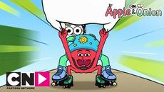 Ябълко и Луки | Най-забавният човек | Cartoon Network - Videoclip.bg