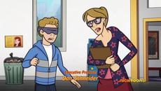 Приключенията на опасното хлапе (анимация) - Лепкавата Вики (БГ Аудио) Цял Епизод - Videoclip.bg