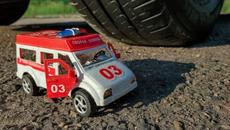 Crushing Crunchy & Soft Things by Car - Experiment Jelly, Mirinda and Mentos Underground Max Eddykin - Videoclip.bg