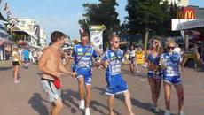 Танци в Слънчев бряг времето преди Коронавирус ~ До х-л Кубан и х-л Алба - Videoclip.bg