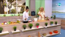 Рецептата днес: Пилешко филе със зеленчуци и целувчено руло - „На кафе” (21.07.2020) - Videoclip.bg