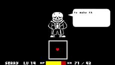 По време на речта!!! Undertale - Sparing Sans - Videoclip.bg