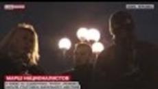Нападнати руски журналисти в Киев (ВИДЕО) - Факелно Шествие - Videoclip.bg