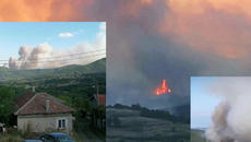 Пожар край Кирково 7.09.2021 г. ! Пожара е овладян само за За часове огънят обхвана около 300 декара горски масив - Videoclip.bg