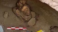 Archeologists Find Mummy in Fetal Position in Peru #shorts - Videoclip.bg
