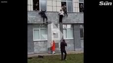 Students jump from windows as gunman kills at least 8 in university rampage in Russia - Videoclip.bg