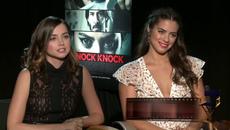 Ana de Armas and Lorenza Izzo Interview - Knock Knock - Videoclip.bg