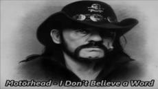 Motorhead - I Don't Believe a Word - BG субтитри - Videoclip.bg