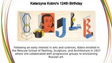 Катаржина Кобро - 124 години от рождението на скулптурката Катаржина Кобро Katarzyna Kobro's 124th birthday - Videoclip.bg